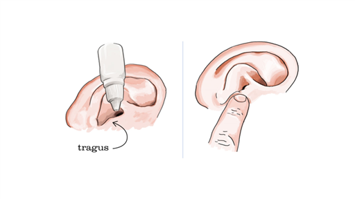 How to use ear drops or sprays